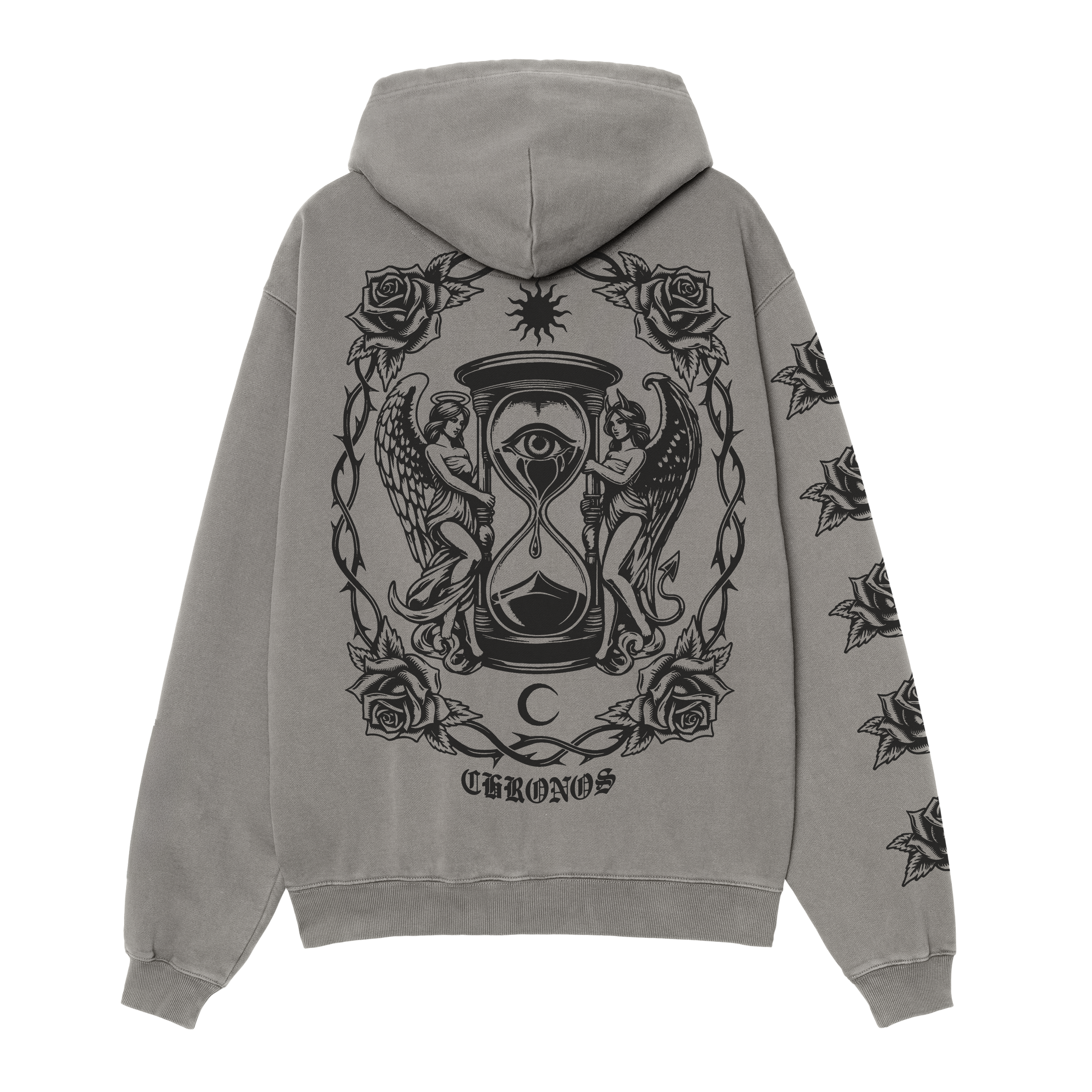 Chronos Faded Pullover Hoodie