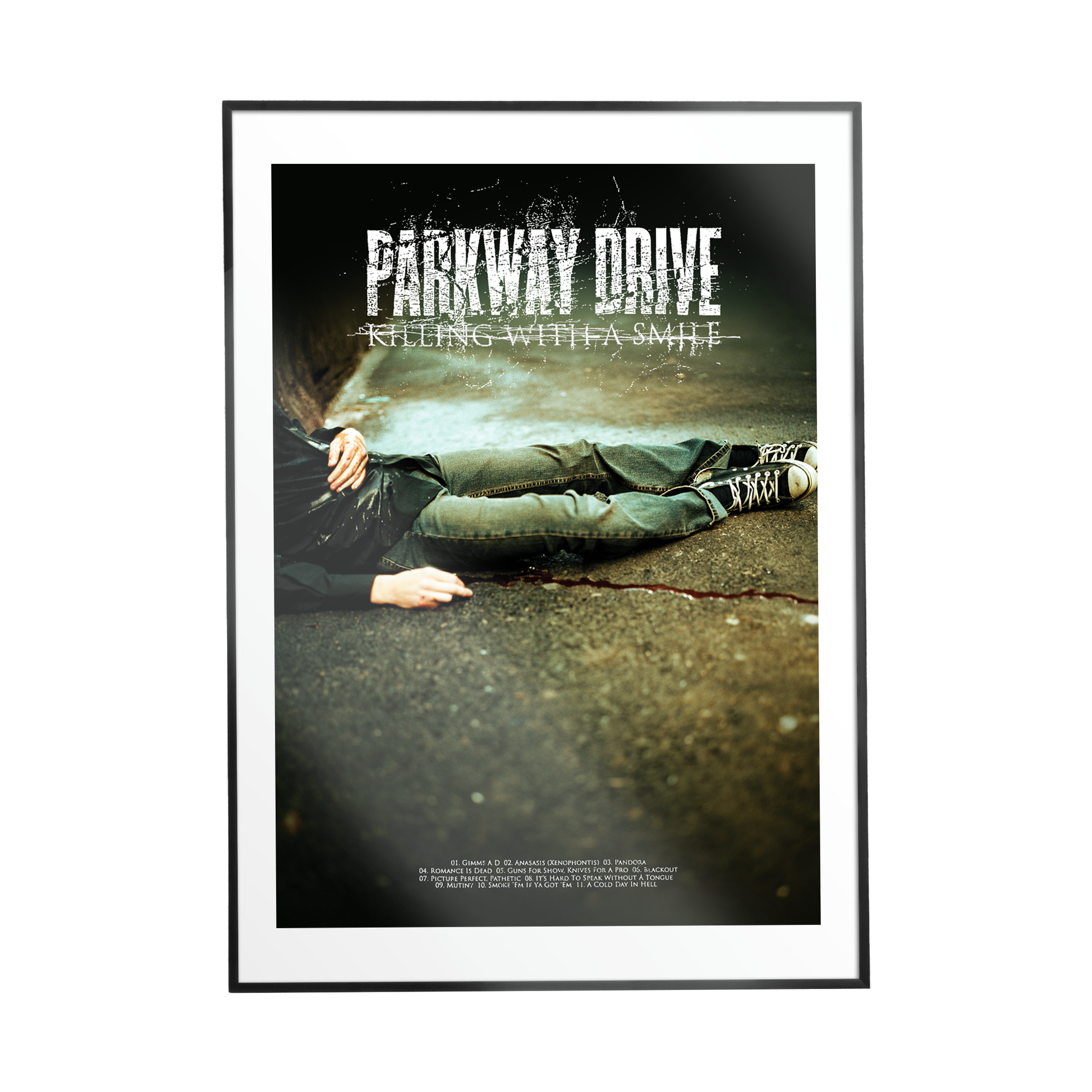 KWAS 20 Year Anniversary - Killing With A Smile T-Shirt & Vinyl Bundle