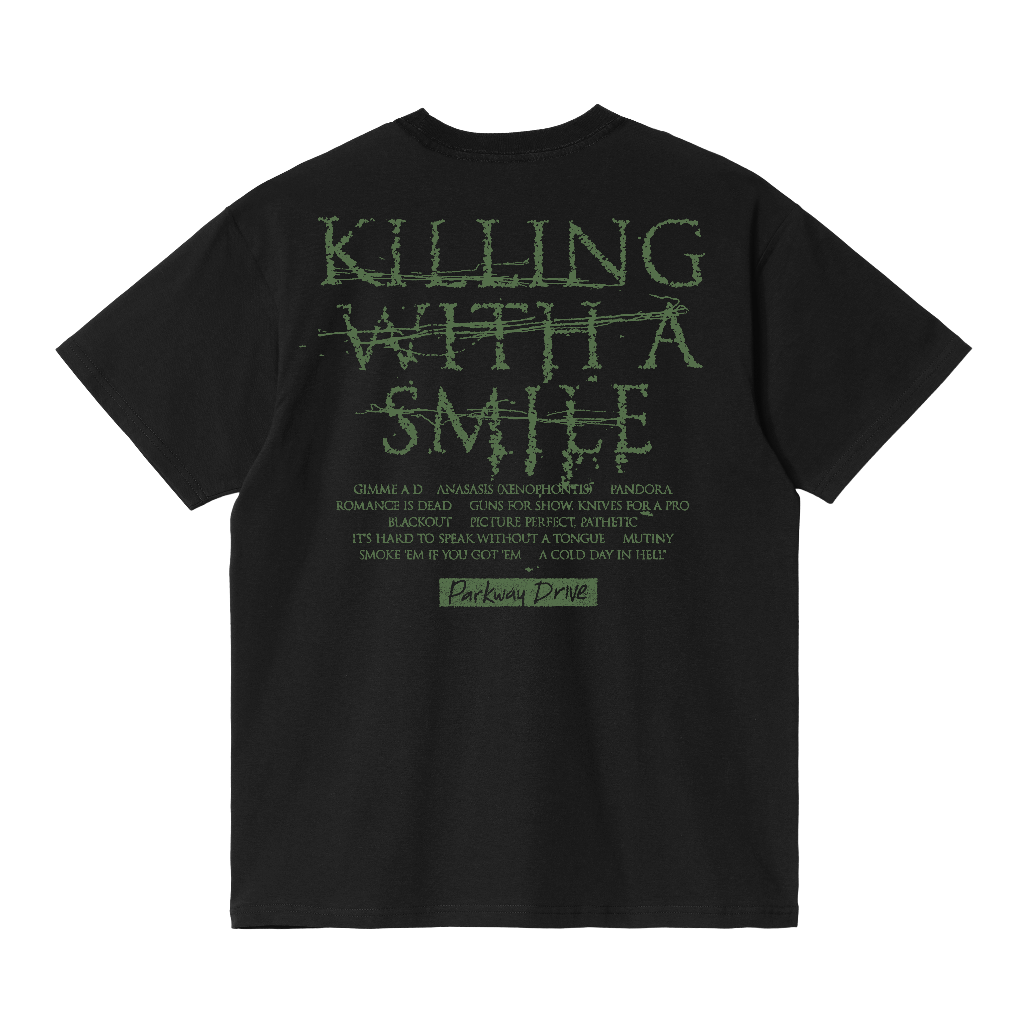 Killing With A Smile Tracklist T-Shirt