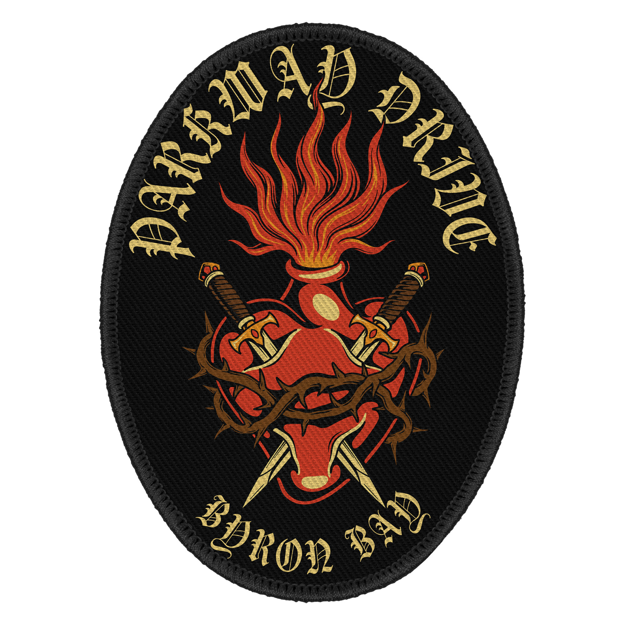 Burning Heart Patch