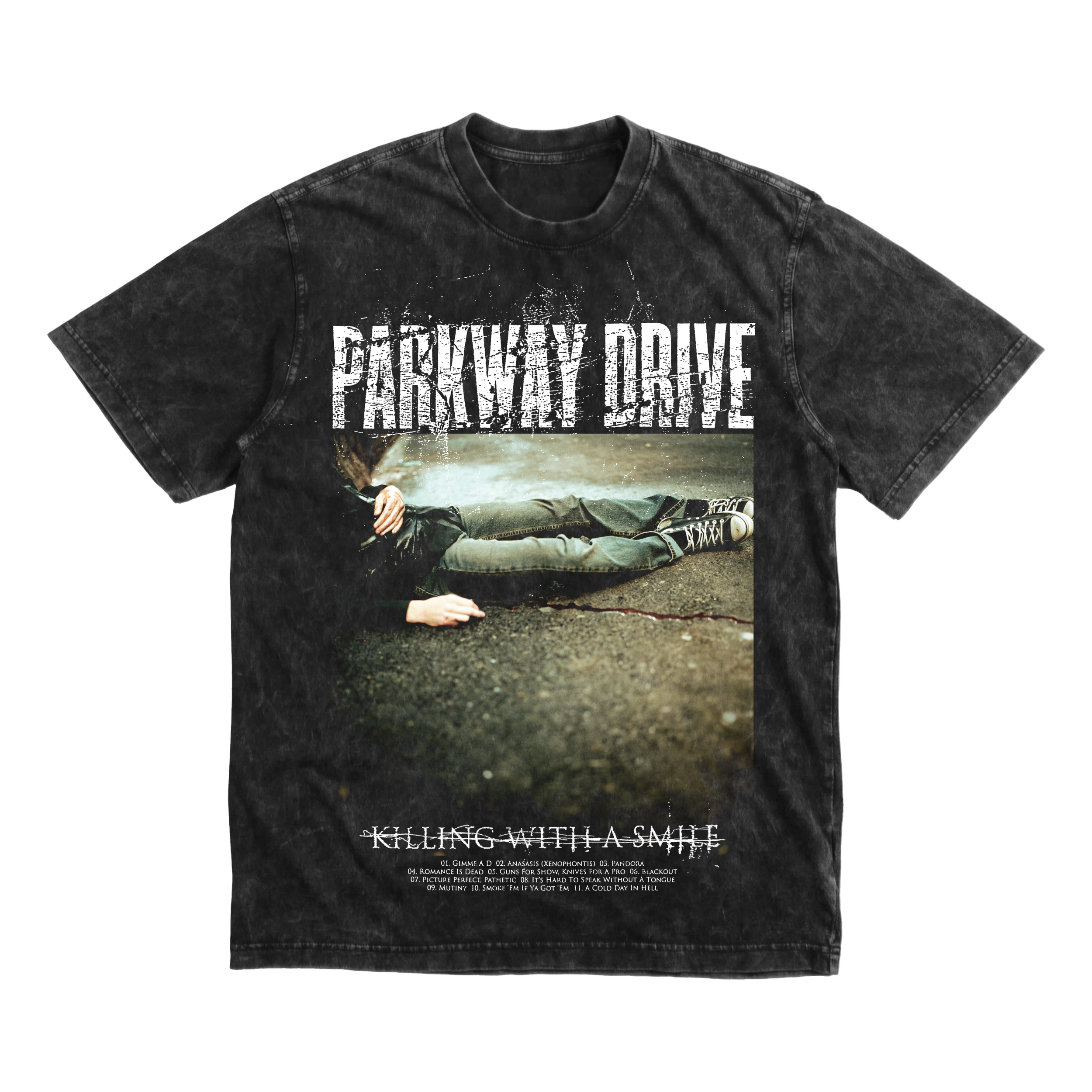 KWAS 20 Year Anniversary - Killing With A Smile T-Shirt & Vinyl Bundle