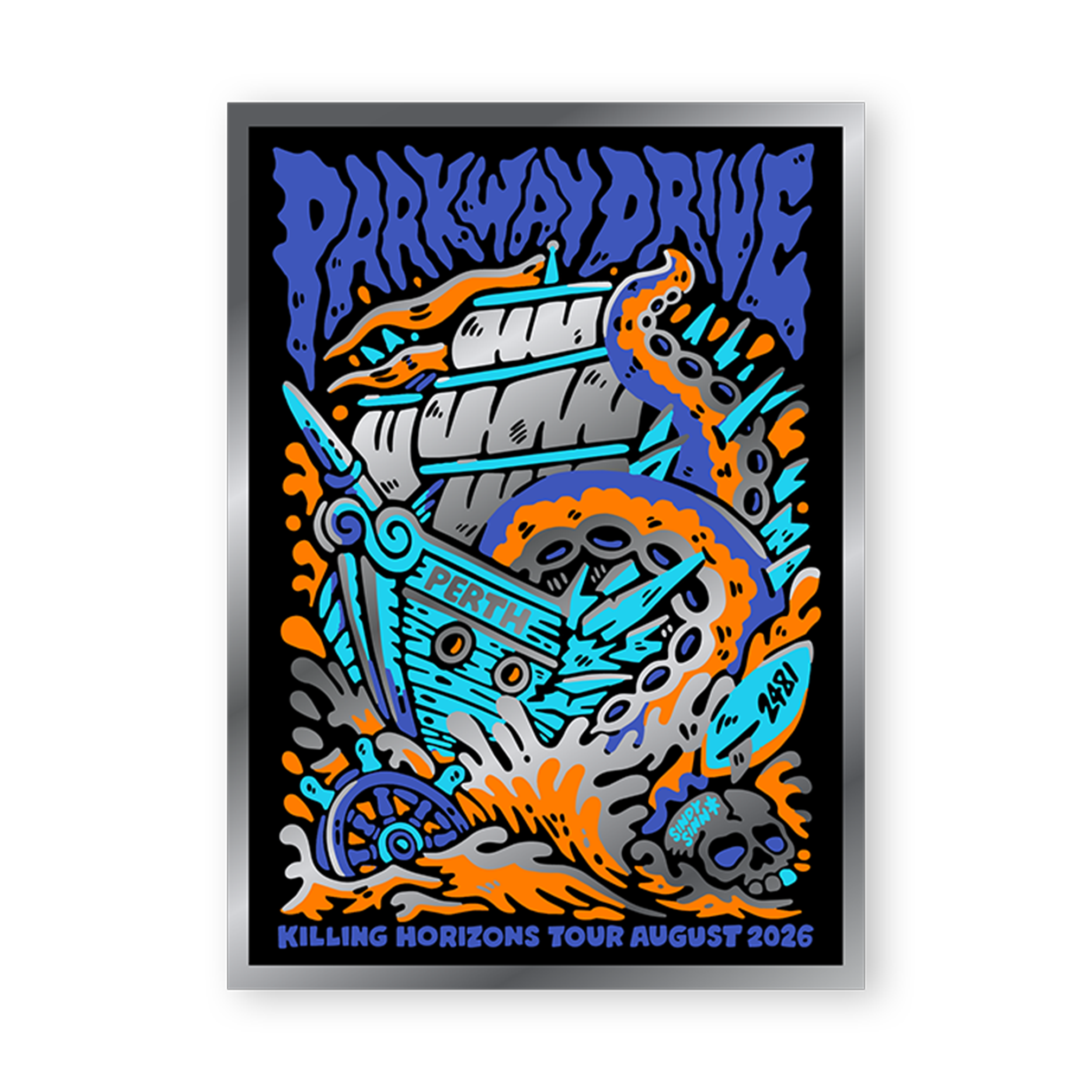 Killing Horizons Tour - Perth Poster