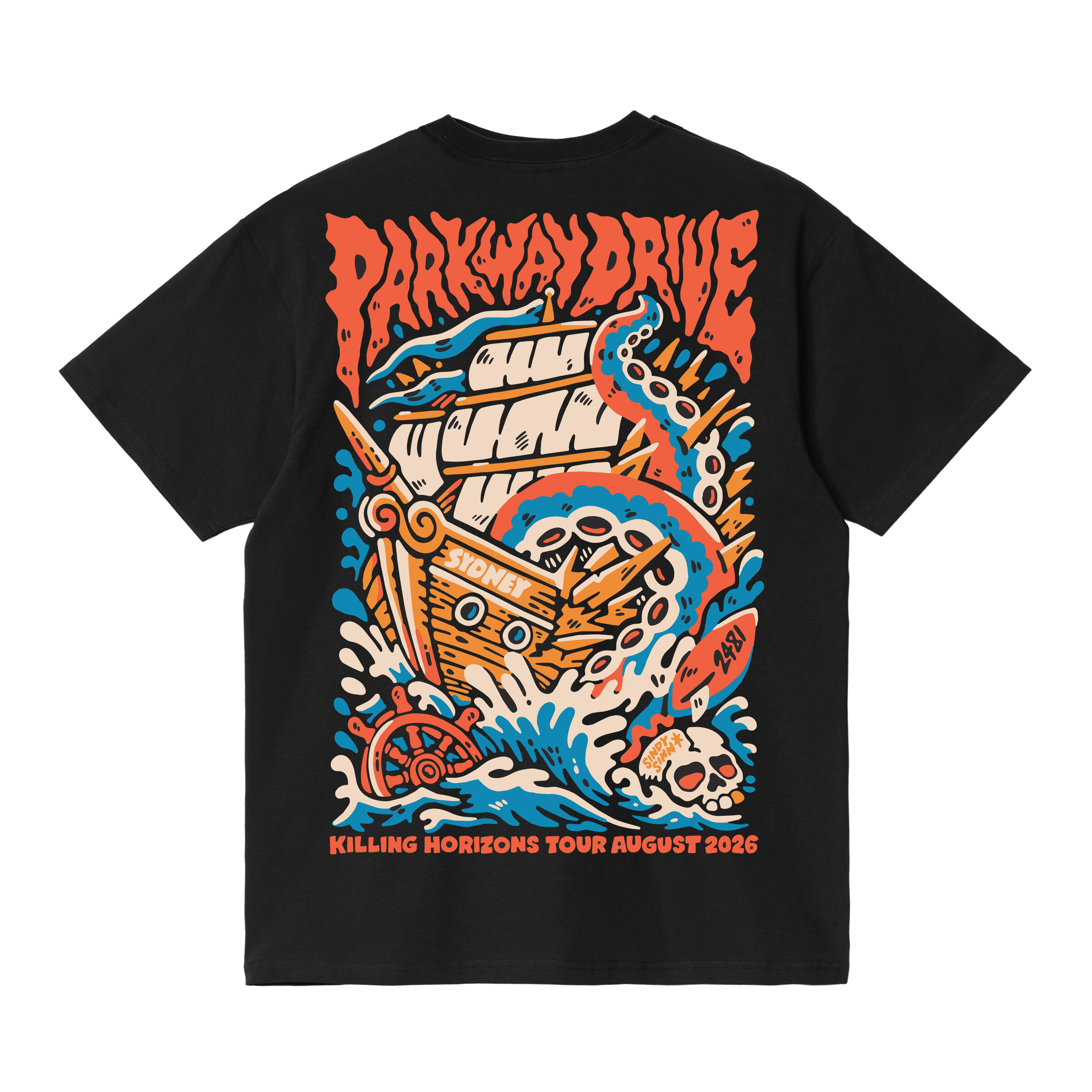 Killing Horizons - Octopus Sydney T-Shirt