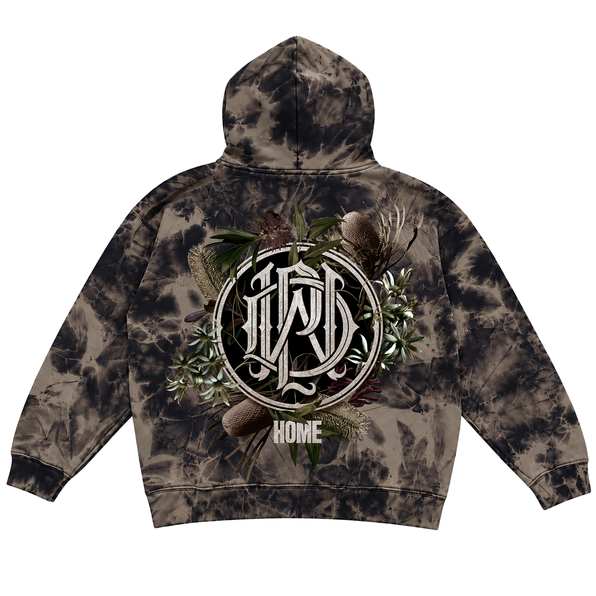 Home Tie Dye Hoodie & Banksia Gold 3LP Bundle